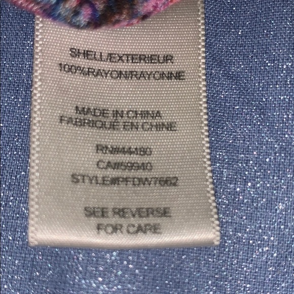 Boho style flowy dress with crochet trim various sizes. - Picture 10 of 11